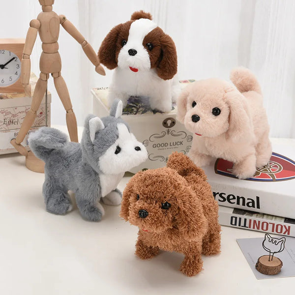 Walking Barking Plush Puppy Toy