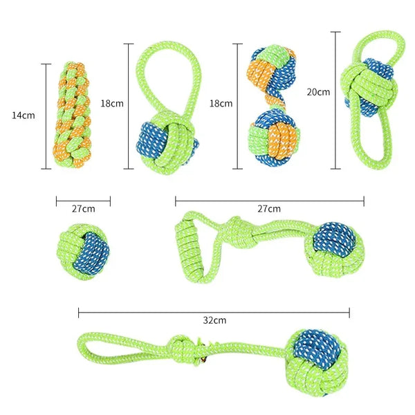 Interactive Cotton Rope Chew Toy