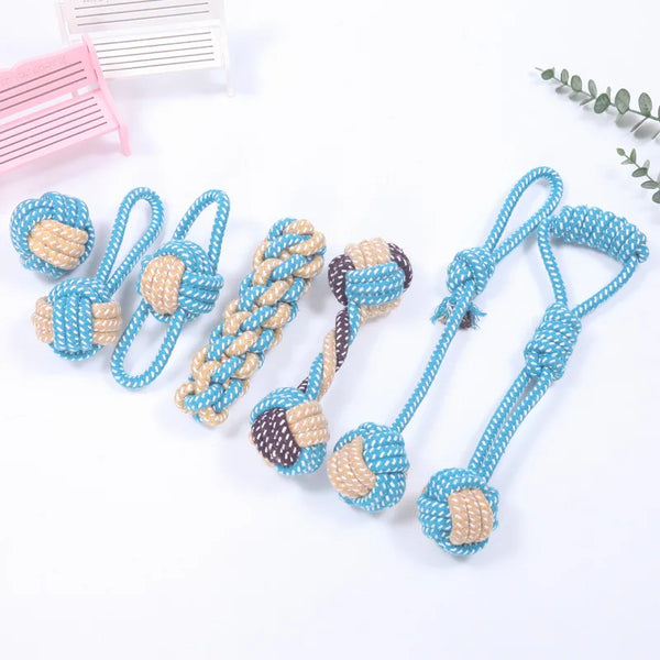 Interactive Cotton Rope Chew Toy